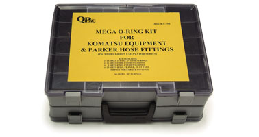 thumbnail image 2 of 160pc ORB BOSS Hydraulic O-Ring Kit - VITON 90 - Fits CAT, Case, Hitachi, Komatsu 2 of 5
